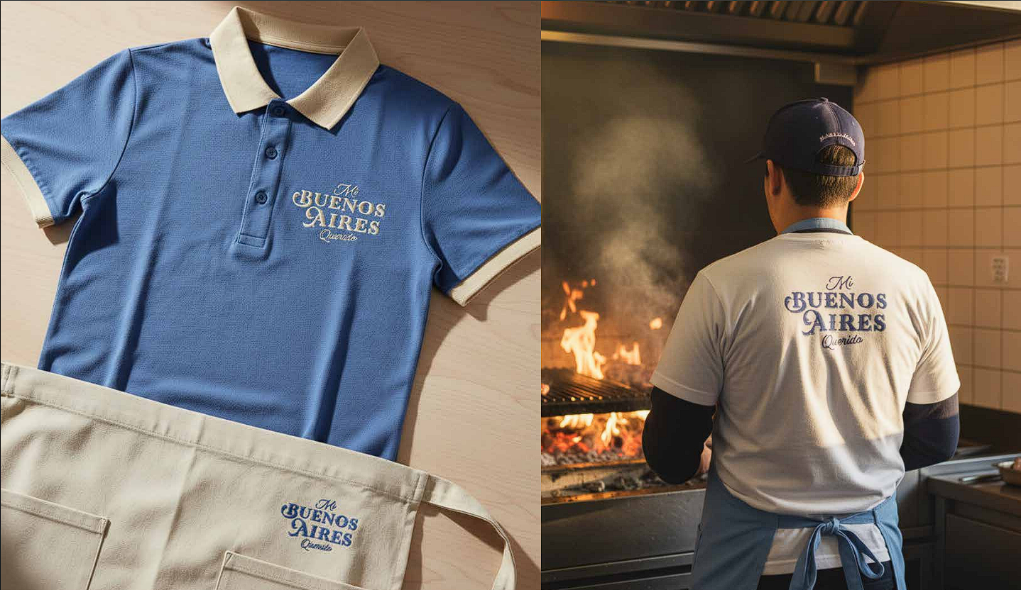 Restaurant brand mockup 4