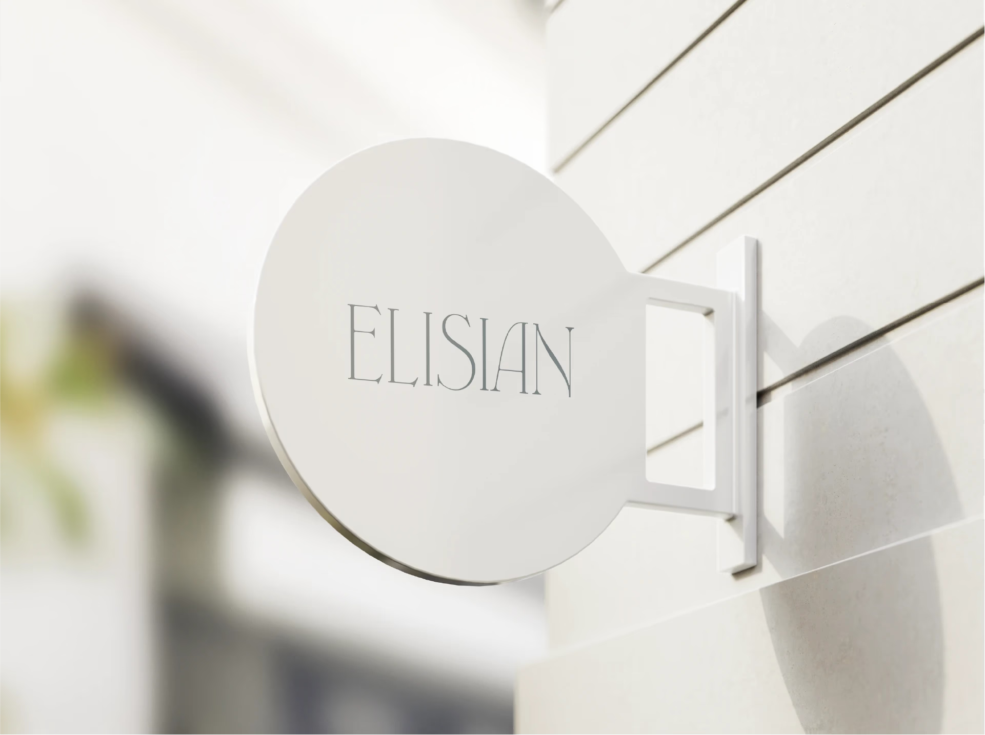 Elysian exterior signage