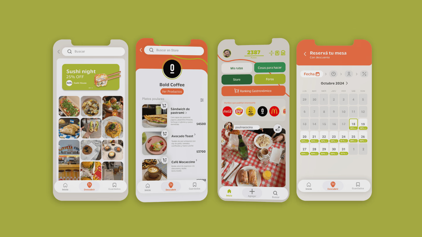 Foodeat app overview