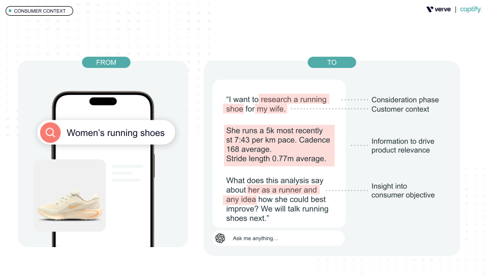 Captify Connects application 5